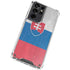 Slovakia Flag Distressed Galaxy S21 Ultra 5G Clear Case
